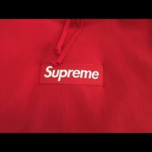 Supreme box logo hoodies